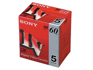 Sony DVM 60R3 - Premium - Mini DV tape - 10 x 60min - Metal BIAS