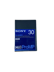 Sony Hi8 ProMP Metal Particle Tape 30min P6-30HMPX (1 Pack)